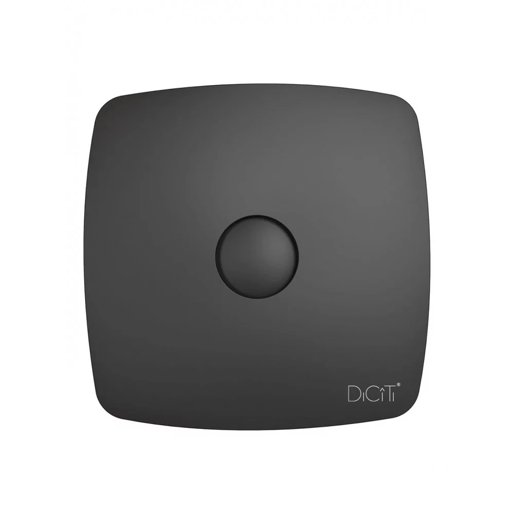 გამწოვი RIO4C Matt black/კლაპნით D98 ERA — გამწოვი ვენტილატორი